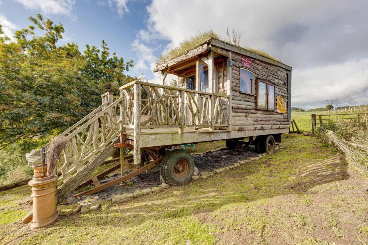 סקארבורו 2X Double Bed - Glamping Wagon Dalby Forest מראה חיצוני תמונה