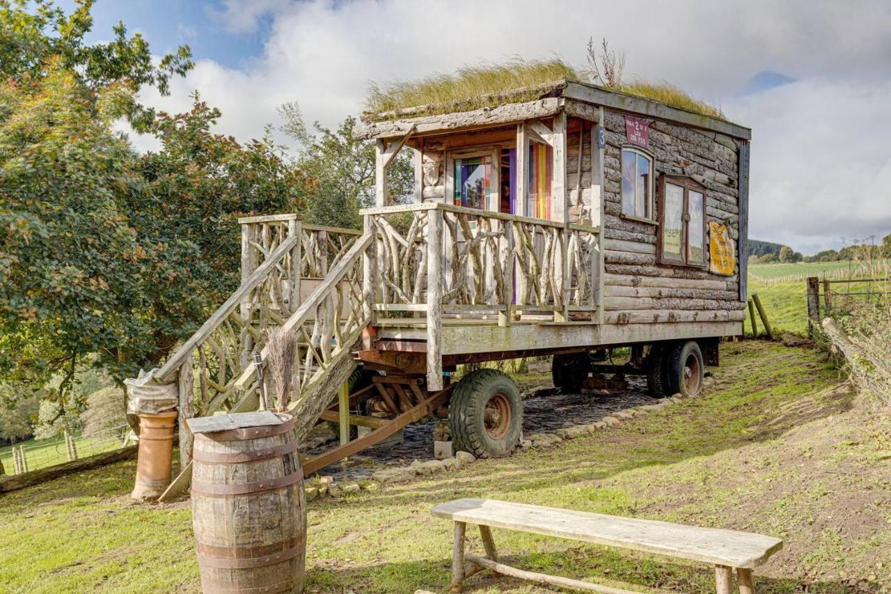 סקארבורו 2X Double Bed - Glamping Wagon Dalby Forest מראה חיצוני תמונה