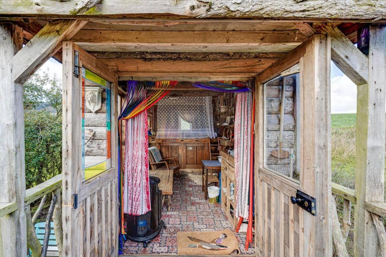 סקארבורו 2X Double Bed - Glamping Wagon Dalby Forest מראה חיצוני תמונה